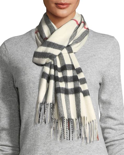 burberry check extrafine wool scarf house neiman|Burberry Giant Check Wool Scarf .